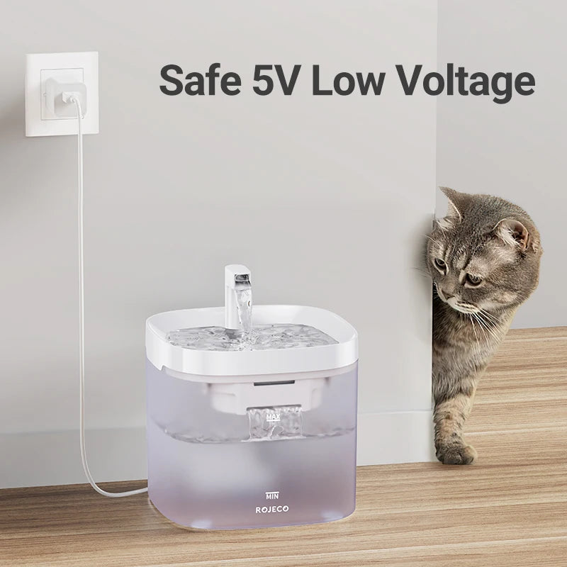 Smart Cat Water Fountain WAGGING TAIL