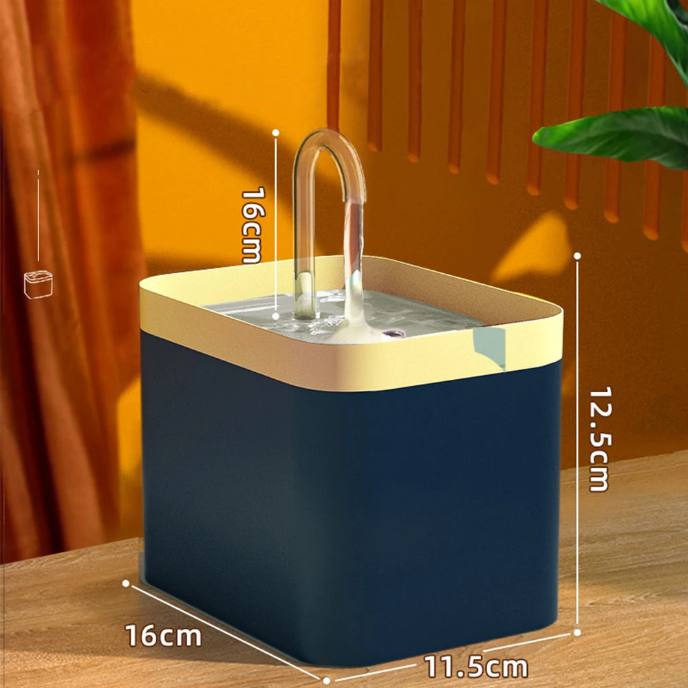 1.5L Smart Cat Water Fountain WAGGING TAIL