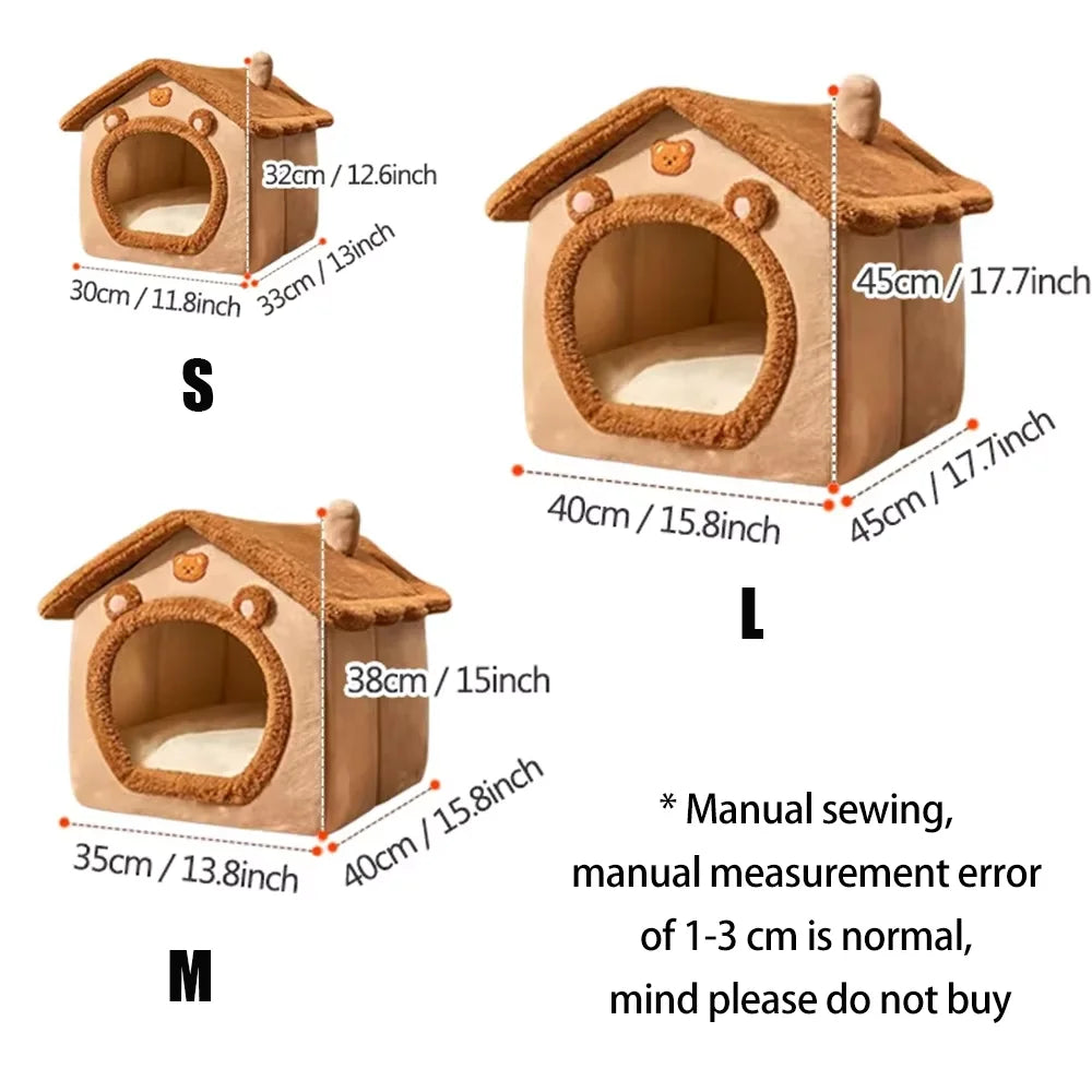 All-Season Warm Pet Bed WAGGING TAIL