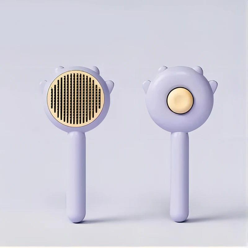 Magic Pet Hair Removal Comb – 3-Color Grooming Brush WAGGING TAIL