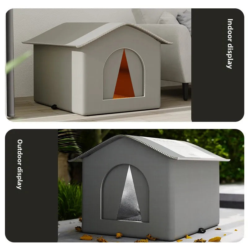 Waterproof Outdoor Pet House WAGGING TAIL