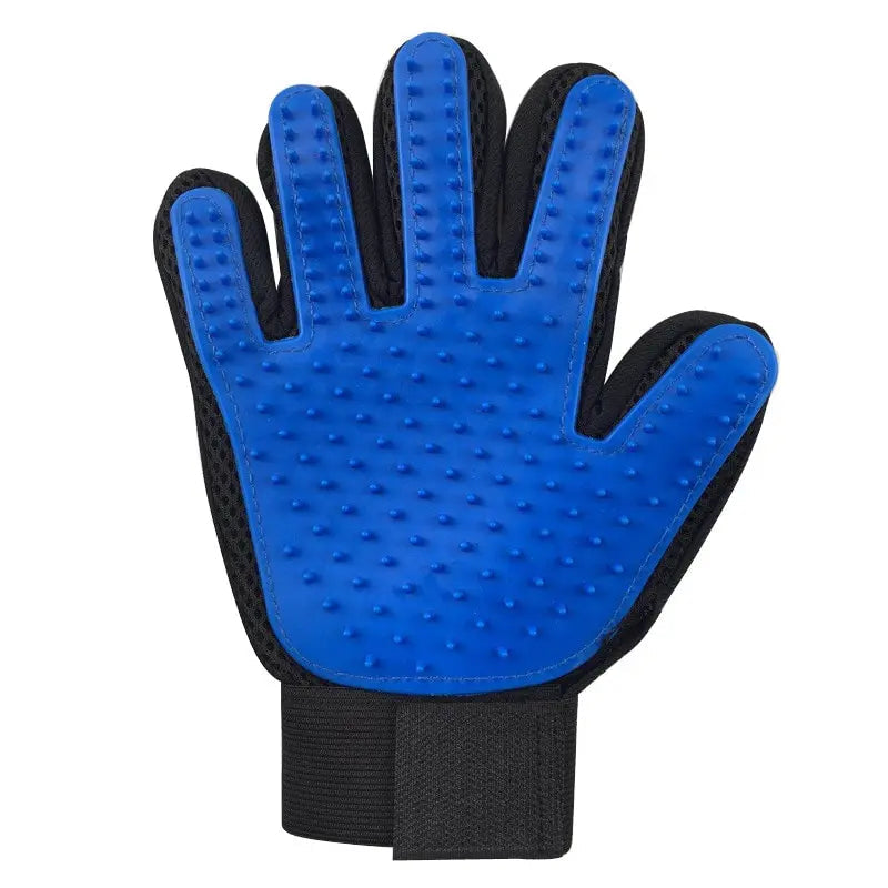 Pet Grooming Gloves – Hair Remover & Bathing Brush WAGGING TAIL