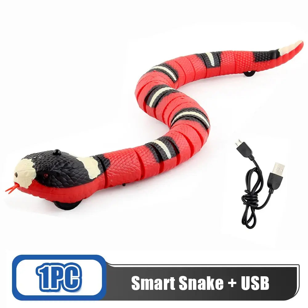 Smart Interactive Snake Toy for Cats WAGGING TAIL