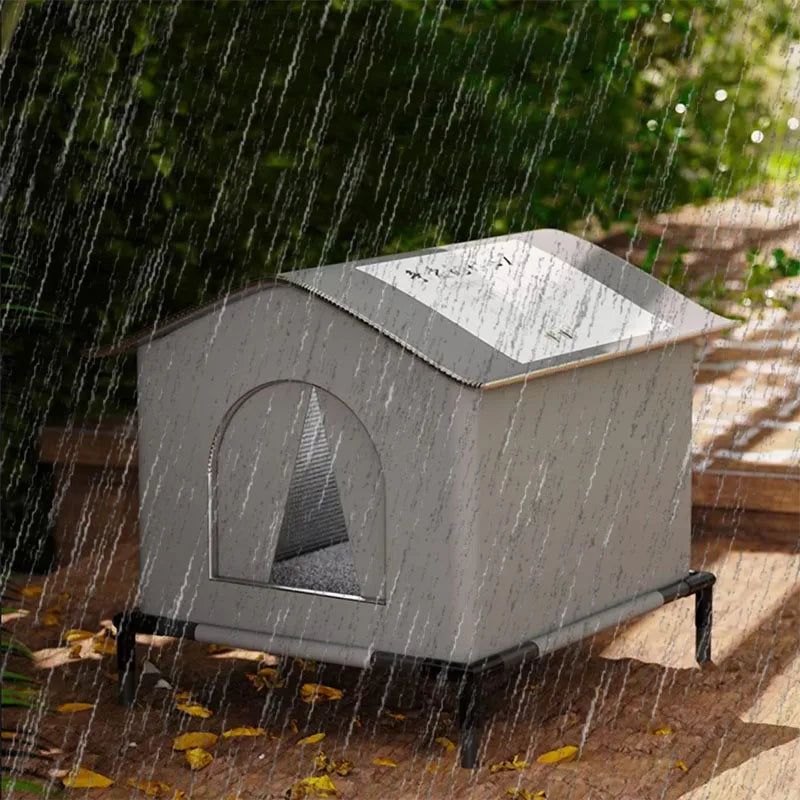 Waterproof Outdoor Pet House WAGGING TAIL