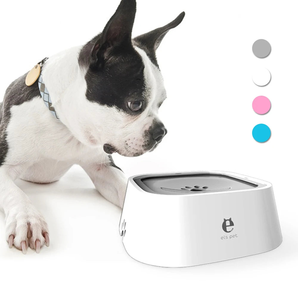 1.5L Spill-Proof Dog Water Bowl WAGGING TAIL