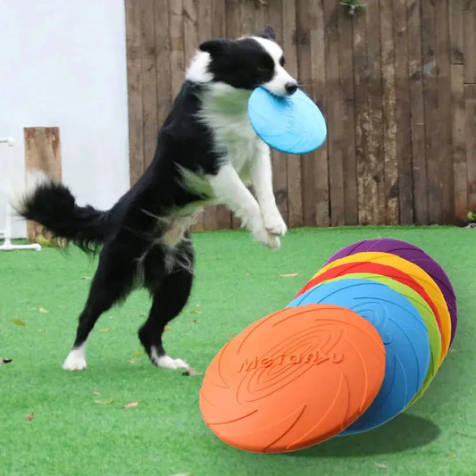 Bite-Resistant Dog Flying Disc WAGGING TAIL