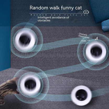 Smart UFO Cat Teaser Toy WAGGING TAIL