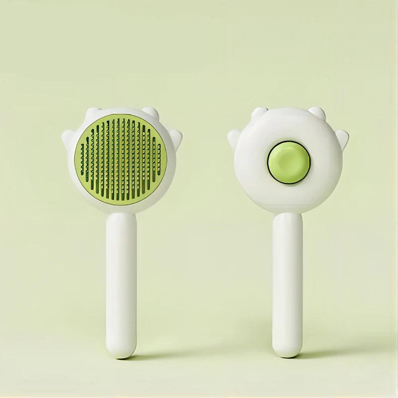 Magic Pet Hair Removal Comb – 3-Color Grooming Brush WAGGING TAIL