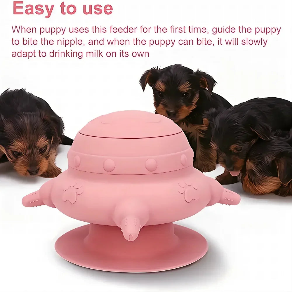 Silicone Pet Nursing Feeder WAGGING TAIL