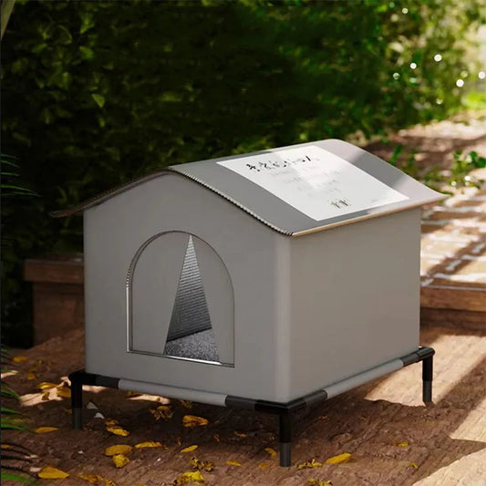 Waterproof Outdoor Pet House WAGGING TAIL