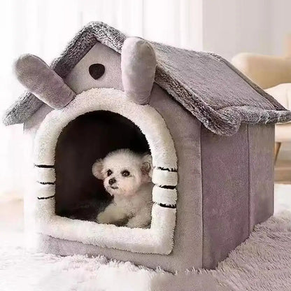 Thickened Winter Pet House WAGGING TAIL
