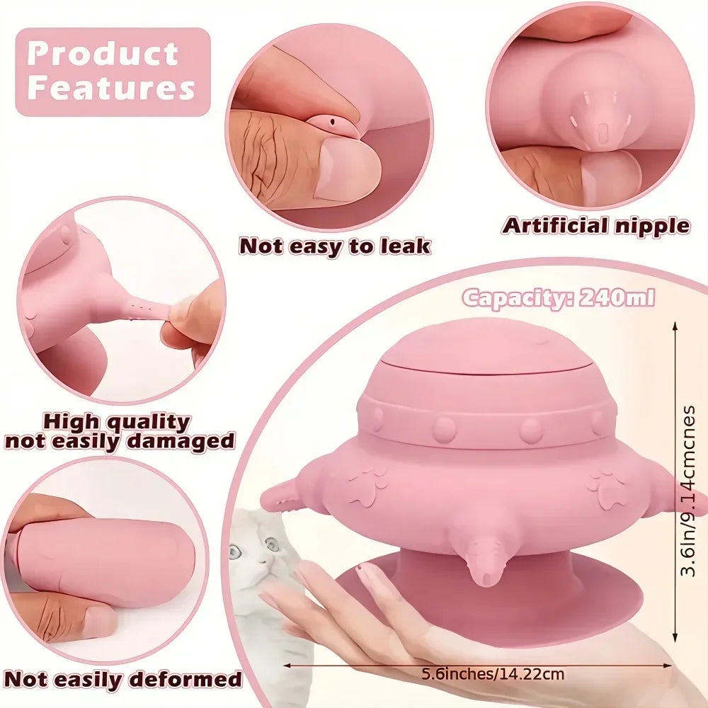 Silicone Pet Nursing Feeder WAGGING TAIL