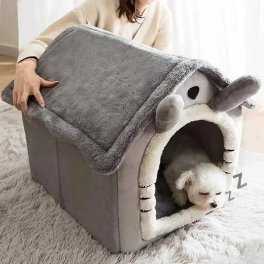 All-Season Warm Pet Bed WAGGING TAIL