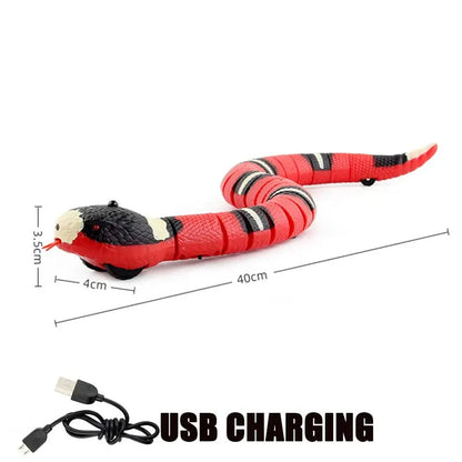 Smart Interactive Snake Toy for Cats WAGGING TAIL