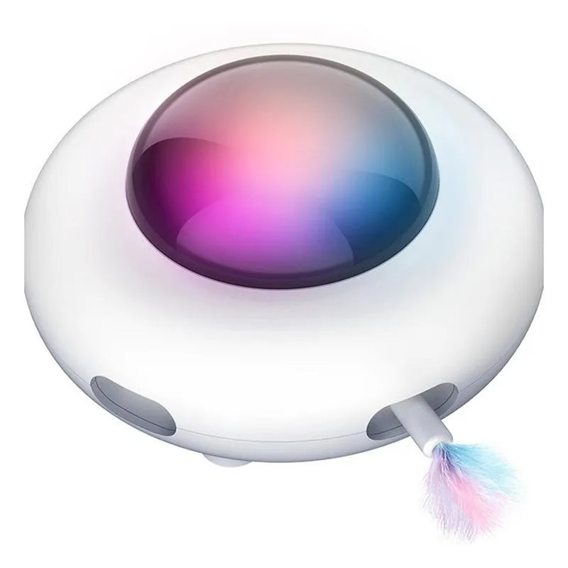 Smart UFO Cat Teaser Toy WAGGING TAIL
