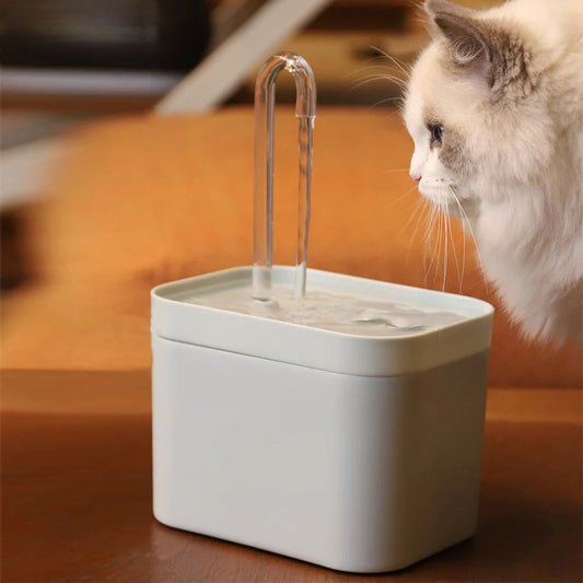 1.5L Smart Cat Water Fountain WAGGING TAIL