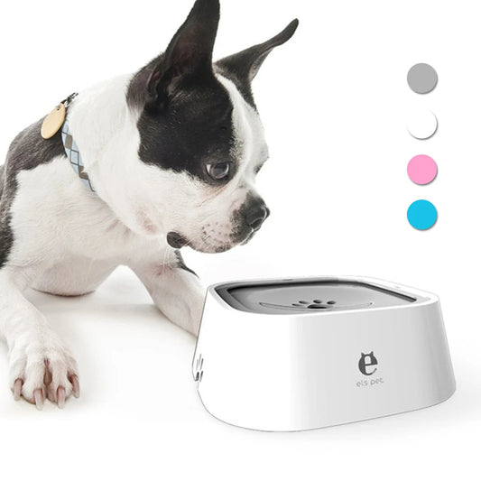 1.5L Spill-Proof Dog Water Bowl WAGGING TAIL