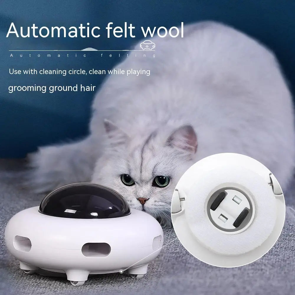Smart UFO Cat Teaser Toy WAGGING TAIL