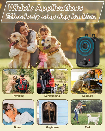 Rechargeable Ultrasonic Anti-Barking Device WAGGING TAIL